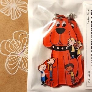 Acrylic Earrings - Clifford - NWT